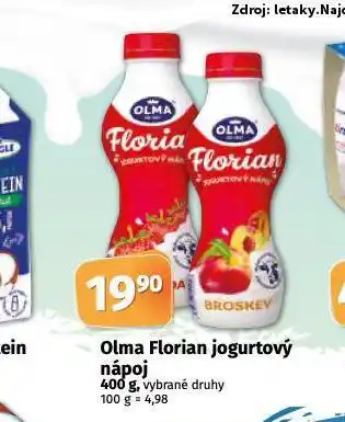 Coop Olma florian jogurtový nápoj nabídka