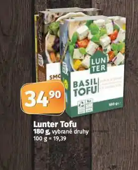 Coop Lunter tofu nabídka
