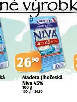 Coop Jihočeská niva nabídka