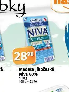 Coop Jihočeská niva nabídka