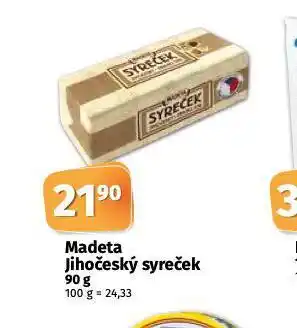 Coop Madeta jihočeský syreček nabídka