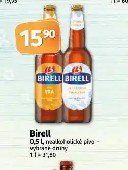 Coop Birell nealkoholické pivo nabídka