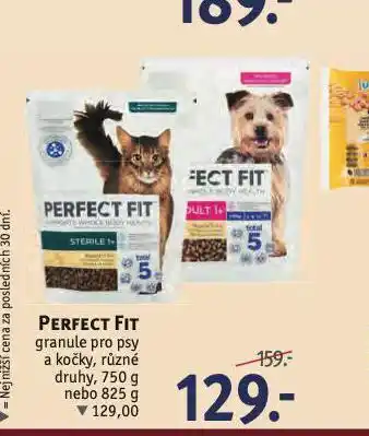 Rossmann Perfect fit granule pro kočky nabídka