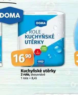 Coop Kuchyňské utěrky nabídka