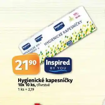 Coop Hygienické kapesníčky nabídka