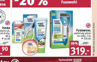 Rossmann Fusswohl elektrický pilník nabídka