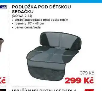 Auto Kelly Podložka pod dětskou sedačku nabídka