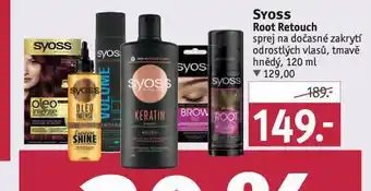 Rossmann Syoss root retoucher spreje na odrosty nabídka