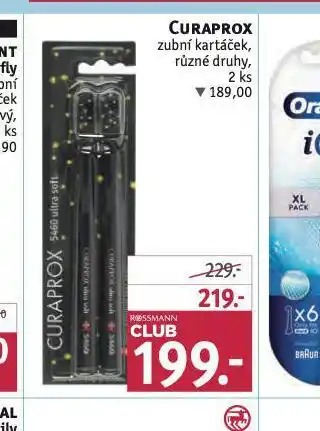 Rossmann Curaprox zubní kartáček nabídka