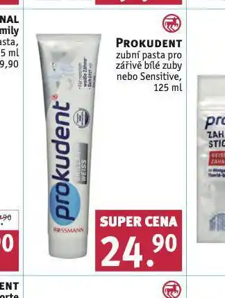 Rossmann Prokudent zubní pasta nabídka