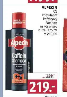 Rossmann Alpecin c1 stimulační kofeinový šampon nabídka