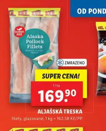 Lidl Aljašská treska nabídka