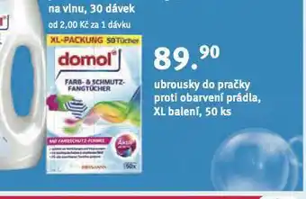 Rossmann Domol ubrousky do pračky nabídka