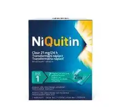 Benu Niquitin clear 21 mg/24 h transdermální náplast nabídka