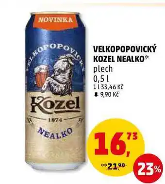 Penny Market Velkopopovický kozel nealko plech, 0,5 l nabídka