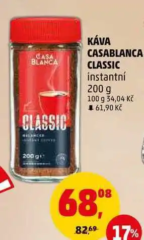 Penny Market Káva casablanca classic instantní, 200 g nabídka