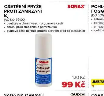 Ošetření pryže proti zamrzání