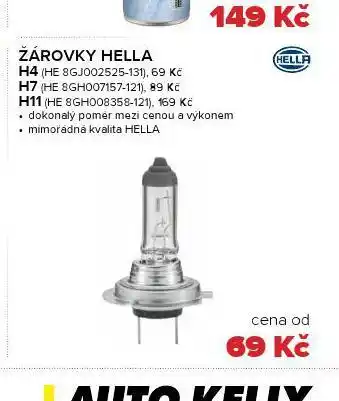 Auto Kelly Žárovky hella h4 nabídka