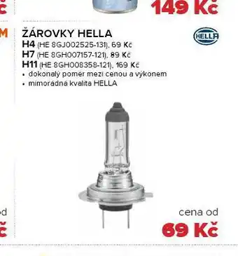 Auto Kelly Žárovky hella h11 nabídka
