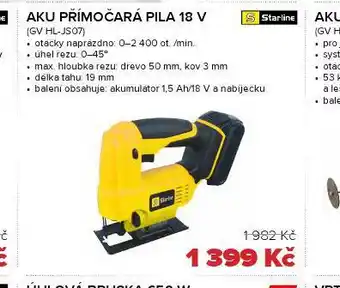 Auto Kelly Aku přímočará pila 18 v nabídka