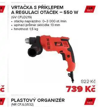 Auto Kelly Vrtačka s příklepem a regulací otáček 550 w nabídka