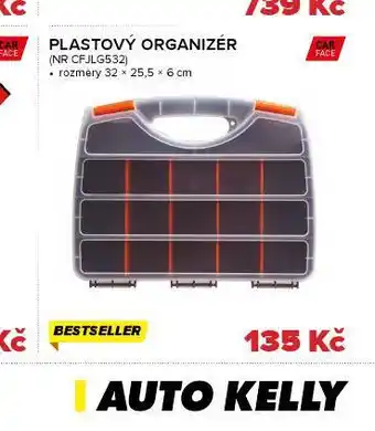 Auto Kelly Plastový organizér nabídka
