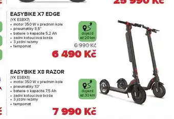 Auto Kelly Elektrická koloběžka easybike x7 edge nabídka