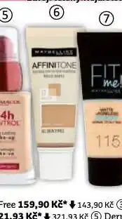 Teta Maybelline make-up nabídka