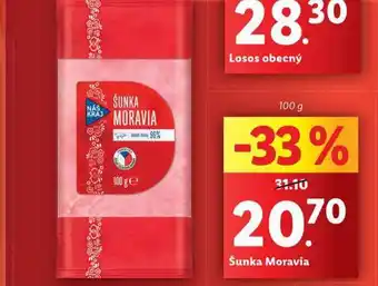 Lidl Šunka moravia nabídka