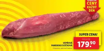 Lidl Vepřová panenská svíčková nabídka