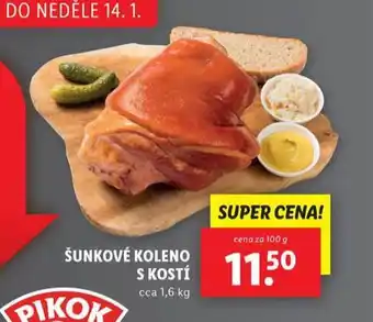 Lidl Šunkové koleno s kostí nabídka