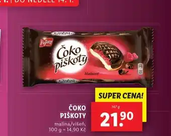 Lidl Čoko piškoty nabídka