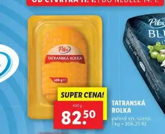 Lidl Tatranská rolka nabídka