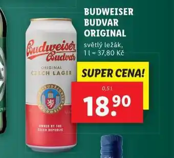 Lidl Pivo budweiser budvar original nabídka