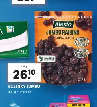 Lidl Rozinky nabídka