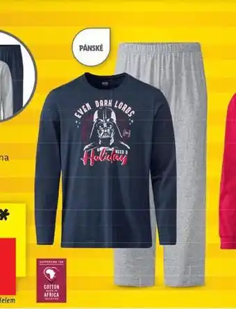 Lidl Pánské pyžamo nabídka