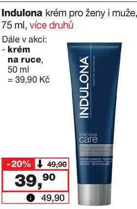 Barvy a laky drogerie Indulona krém pro ženy i muže, 75 ml nabídka