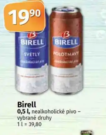 Konzum Birell 0.5L nabídka