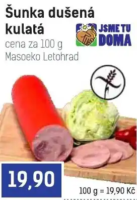 Konzum Šunka dušená kulatá nabídka