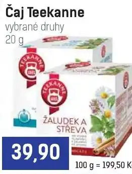 Konzum Čaj Teekanne nabídka