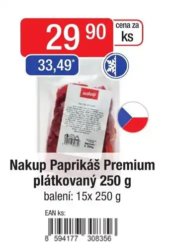 Qanto Nakup Paprikáš Premium plátkovaný 250 g nabídka