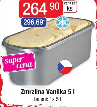 Qanto Zmrzlina Vanilka 5 l nabídka