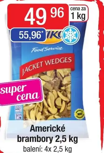 Qanto Americké brambory 2,5 kg nabídka