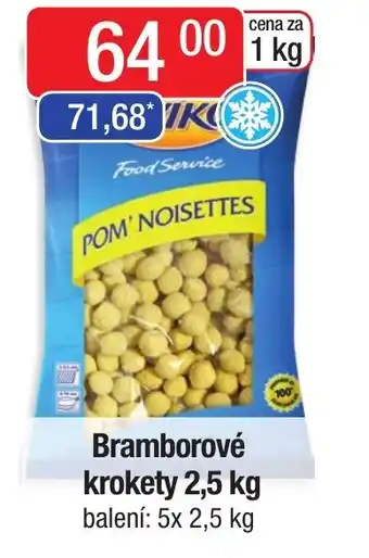 Qanto Bramborové krokety 2,5 kg nabídka