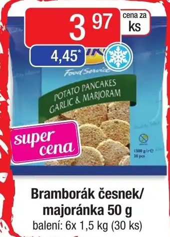 Qanto Bramborák česnek/ majoránka 50 g nabídka