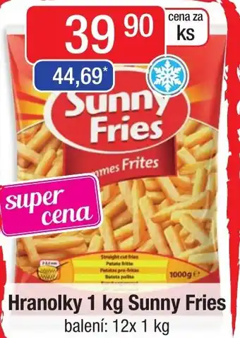 Qanto Hranolky 1 kg Sunny Fries nabídka