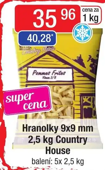 Qanto Hranolky 9x9 mm 2,5 kg Country House nabídka