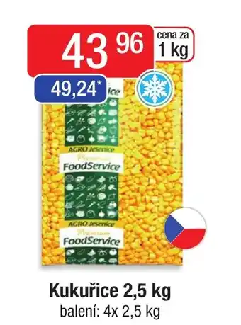 Kukuřice 2,5 kg
