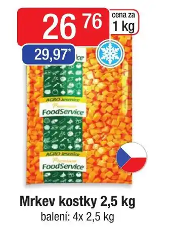 Qanto Mrkev kostky 2,5 kg nabídka