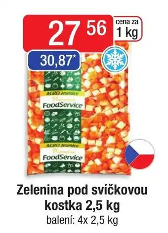 Qanto Zelenina pod svíčkovou kostka 2,5 kg nabídka